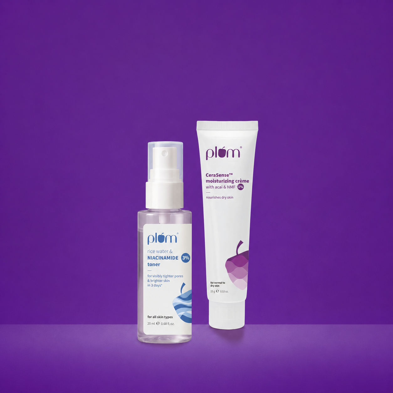 Glow Essentials Duo | Toner & Moisturizer | Travel-Size