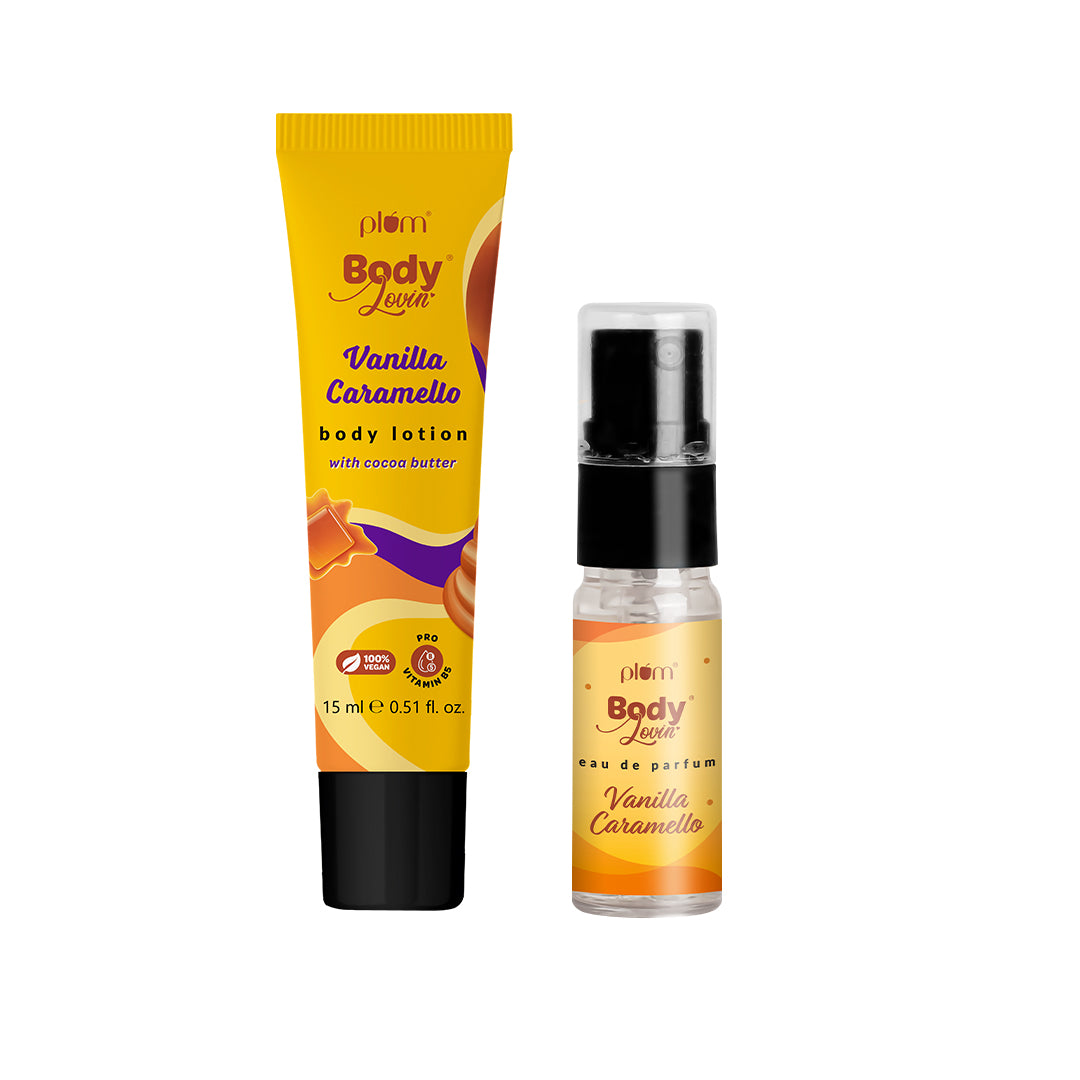 Viral Vanilla Caramello travel size duo | Perfume | Body Lotion