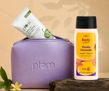 🎁 Glow all-in kit | Full-Size Face Wash & Body Lotion | Pouch