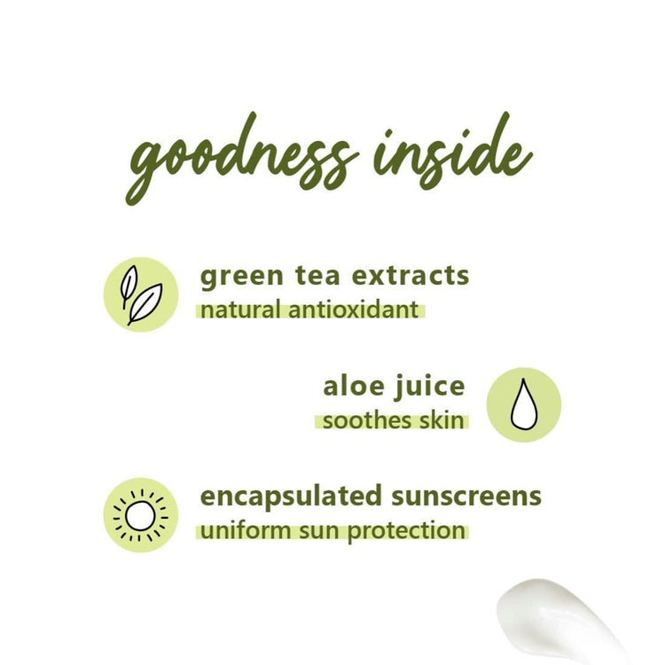 Buy Green Tea Gel Based Sunscreen Online-4