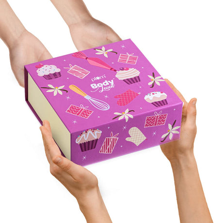 Plum BodyLovin' Dessert O'Clock Gift Box | Build Your Own Gift Set | Gift Wrap | Reusable Storage Box