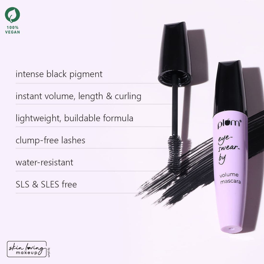 Buy Best Mascara in India Plum Goodness