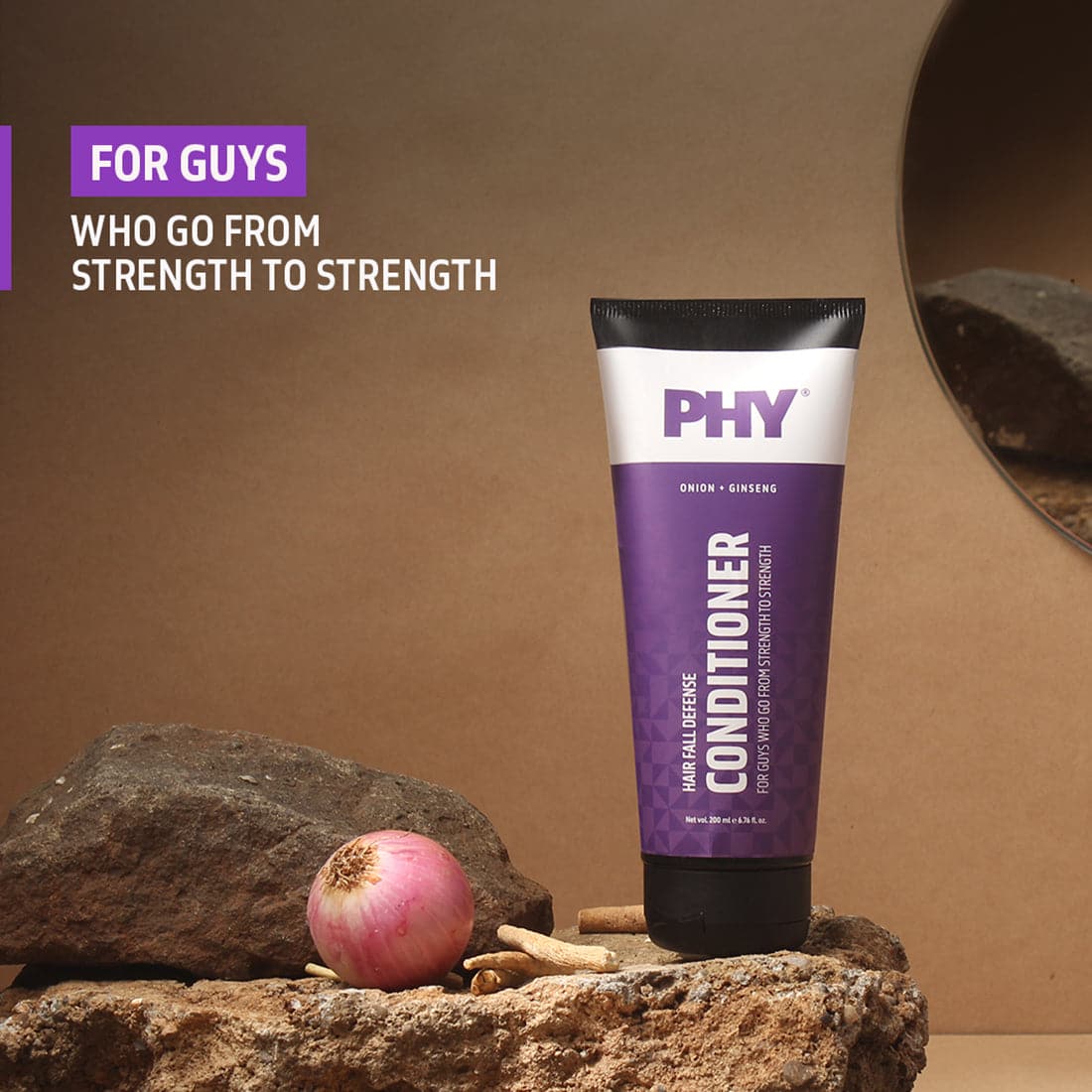 PHY Hair Fall Defense Conditioner Onion + Ginseng Reduces Hair Fal