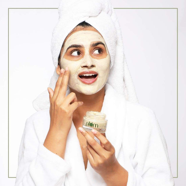 Shop Green Tea Clay Face Mask For Oily Skin – Plum