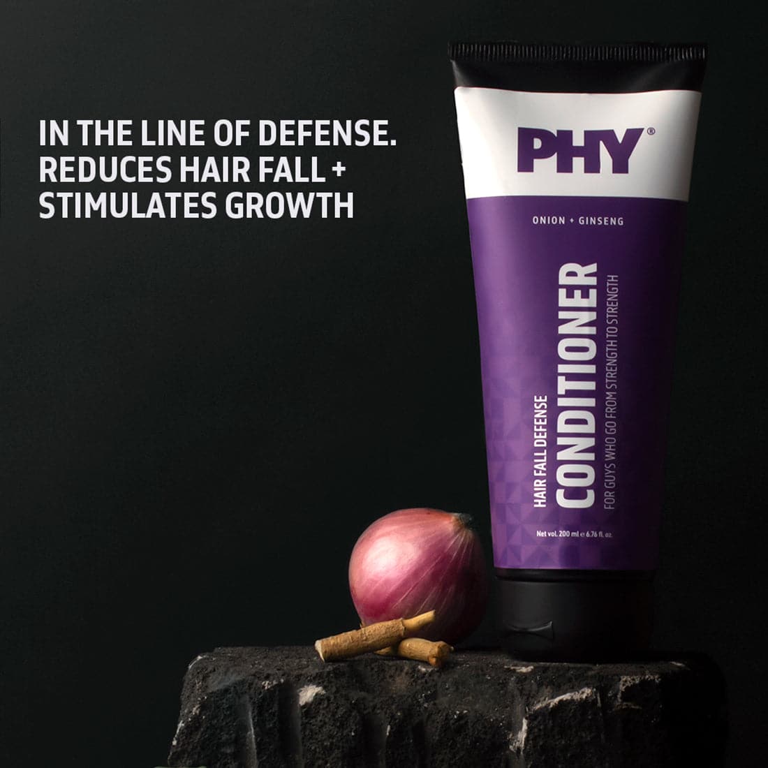 PHY Hair Fall Defense Conditioner Onion + Ginseng Reduces Hair Fal