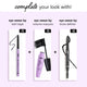 Eye-Swear-By Insta Ready Eyes Trio | Kohl Kajal (Deep Black) + Volume Mascara (Black) + Brow Definer (Ash Black) | 100% Vegan & Cruelty Free