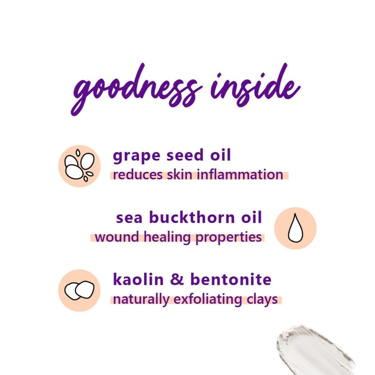 Grape Seed & Sea Buckthorn Renaissance Face Mask | Deep Exfoliation | For Dry, Very Dry Skin