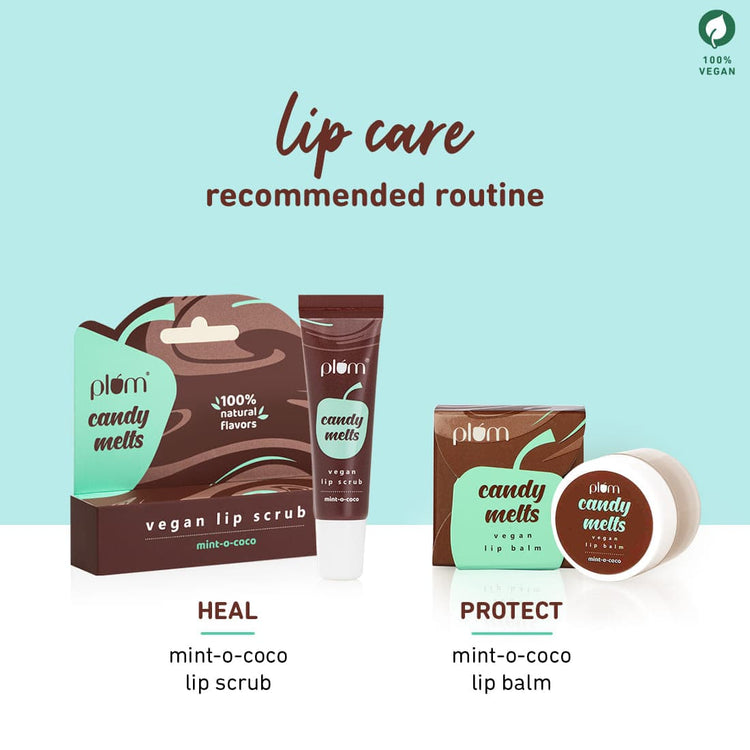 Candy Melts Vegan Lip Scrub | Mint-o-Coco