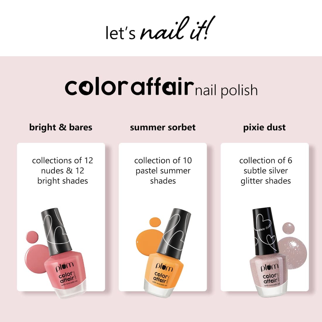 Color Affair Nail Polish Summer Sorbet Collection