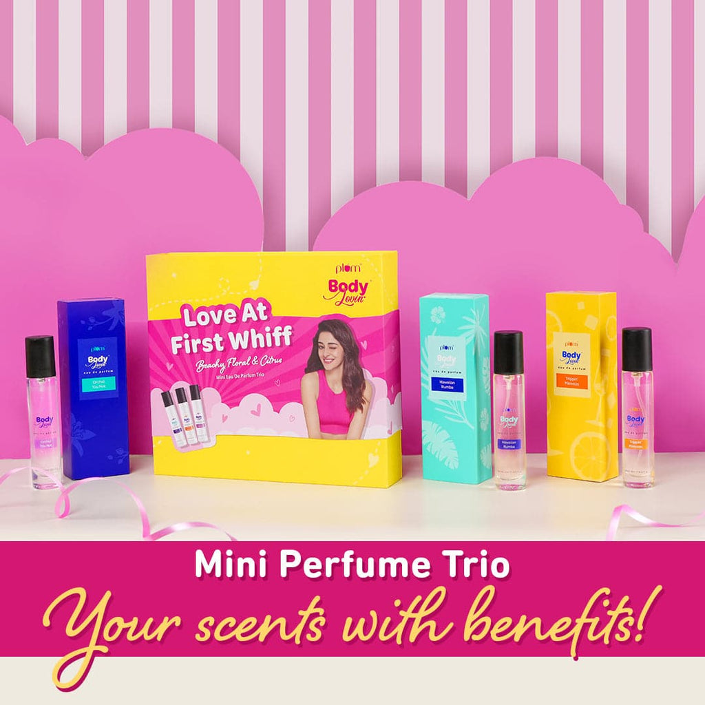 Plum BodyLovin' Beachy-Floral-Citrus Mini Eau De Parfum Gift Set