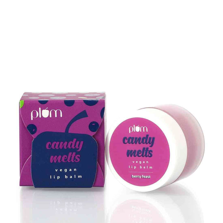 Candy Melts Vegan Lip Balm | Berry Feast | With Natural UV Protection | 100% Cruelty Free