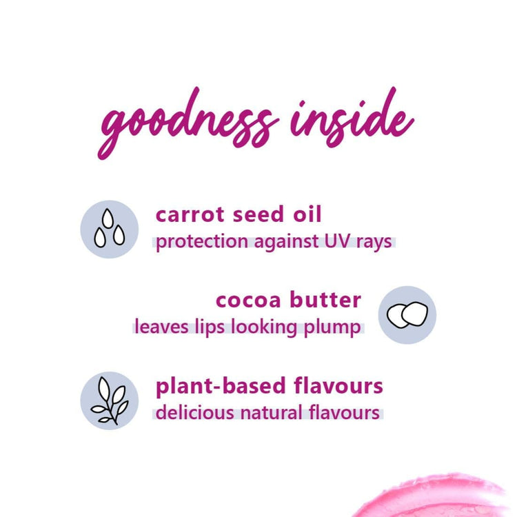 Candy Melts Vegan Lip Balm | Berry Feast | With Natural UV Protection | 100% Cruelty Free