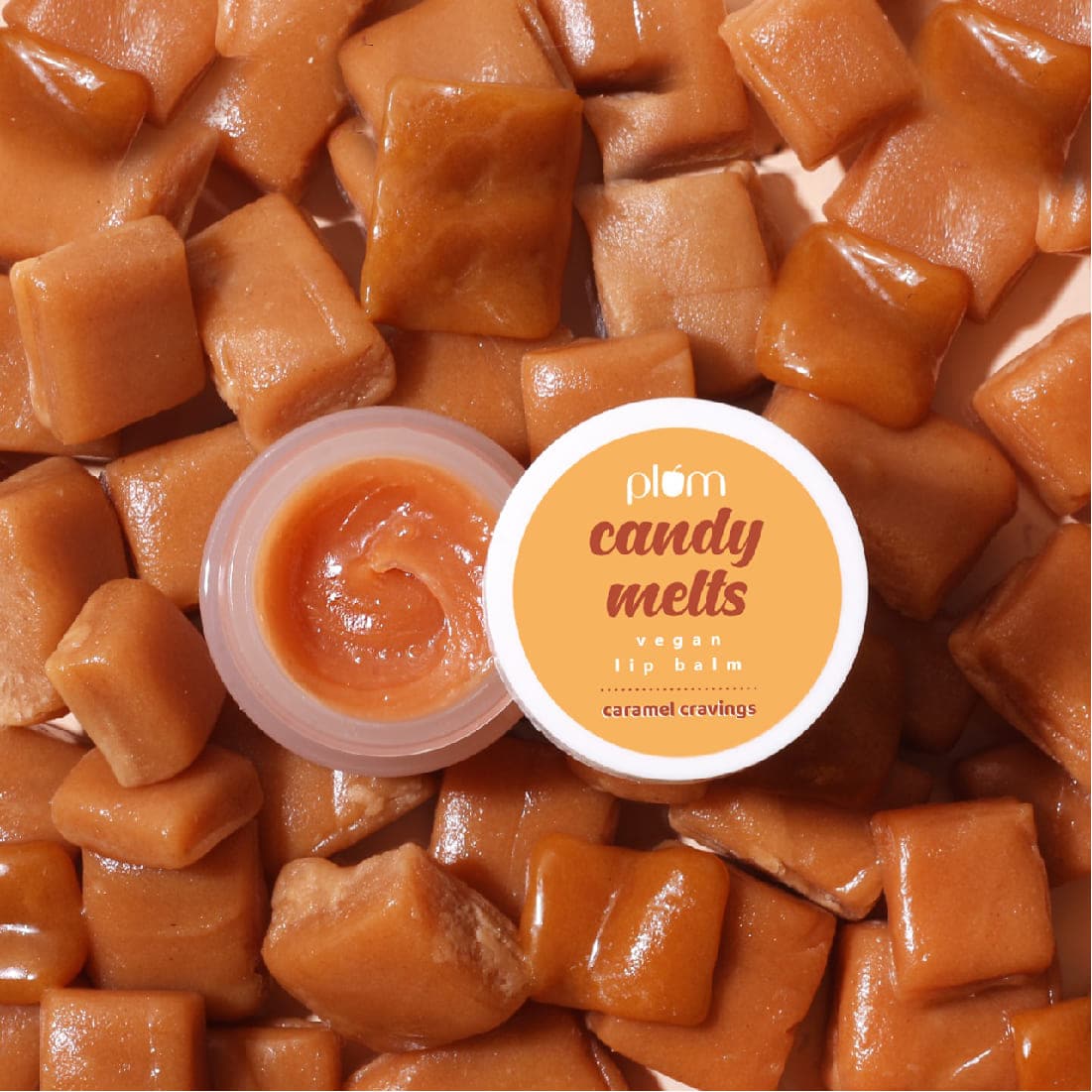 Candy Melts Vegan Lip Balm | Caramel Cravings