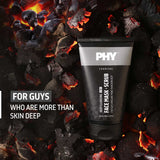 Phy Charcoal 2-In-1 Face Mask + Scrub | Deep Cleansing | For Oily Or Combi Skin