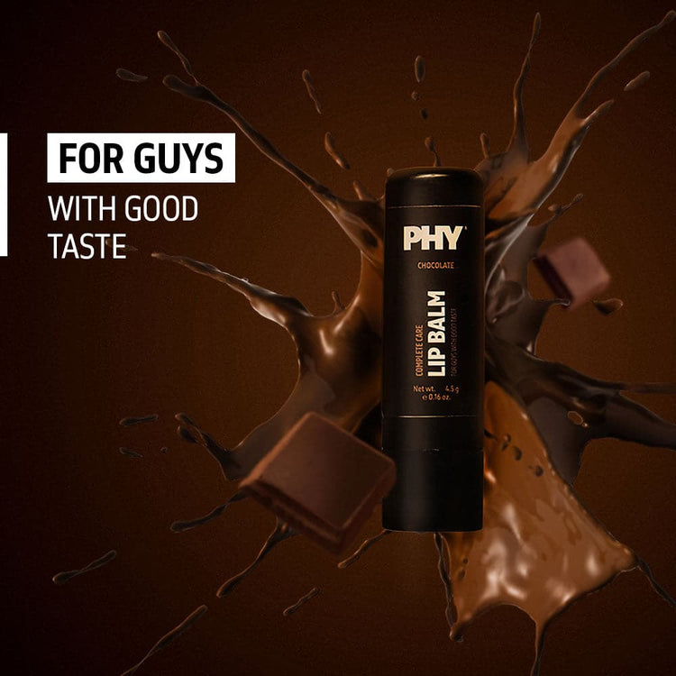 Phy Complete Care Chocolate Lip Balm | Moisturizes, Nourishes & Lightens Lips | 100 % Vegan