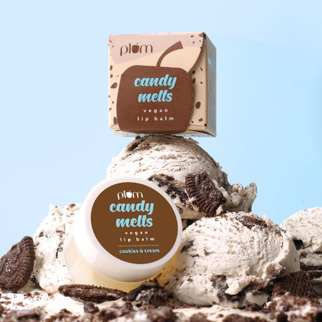 Candy Melts Vegan Lip Balm | Cookies & Cream