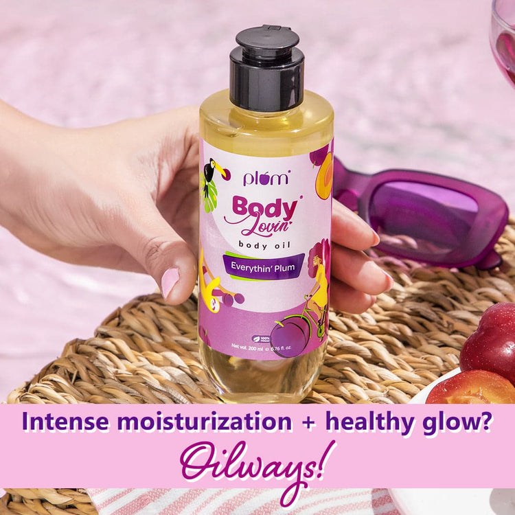 Plum BodyLovin’ Everythin’ Plum Body Oil | Normal to Dry Skin