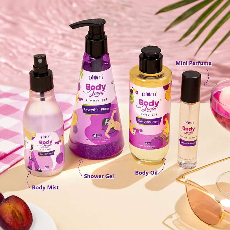 Plum BodyLovin’ Everythin’ Plum Body Oil | Normal to Dry Skin