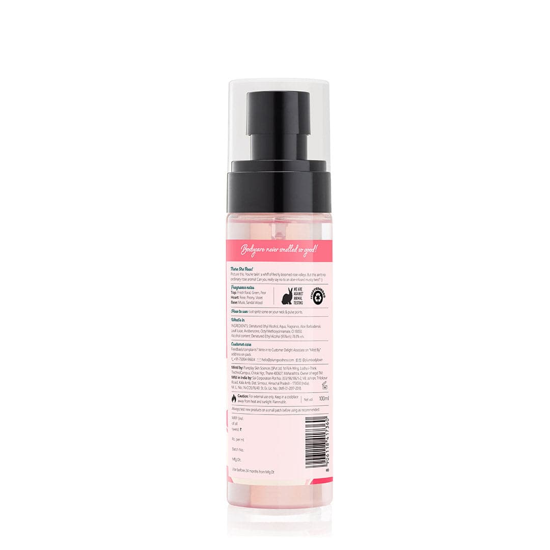 Rose body online spray