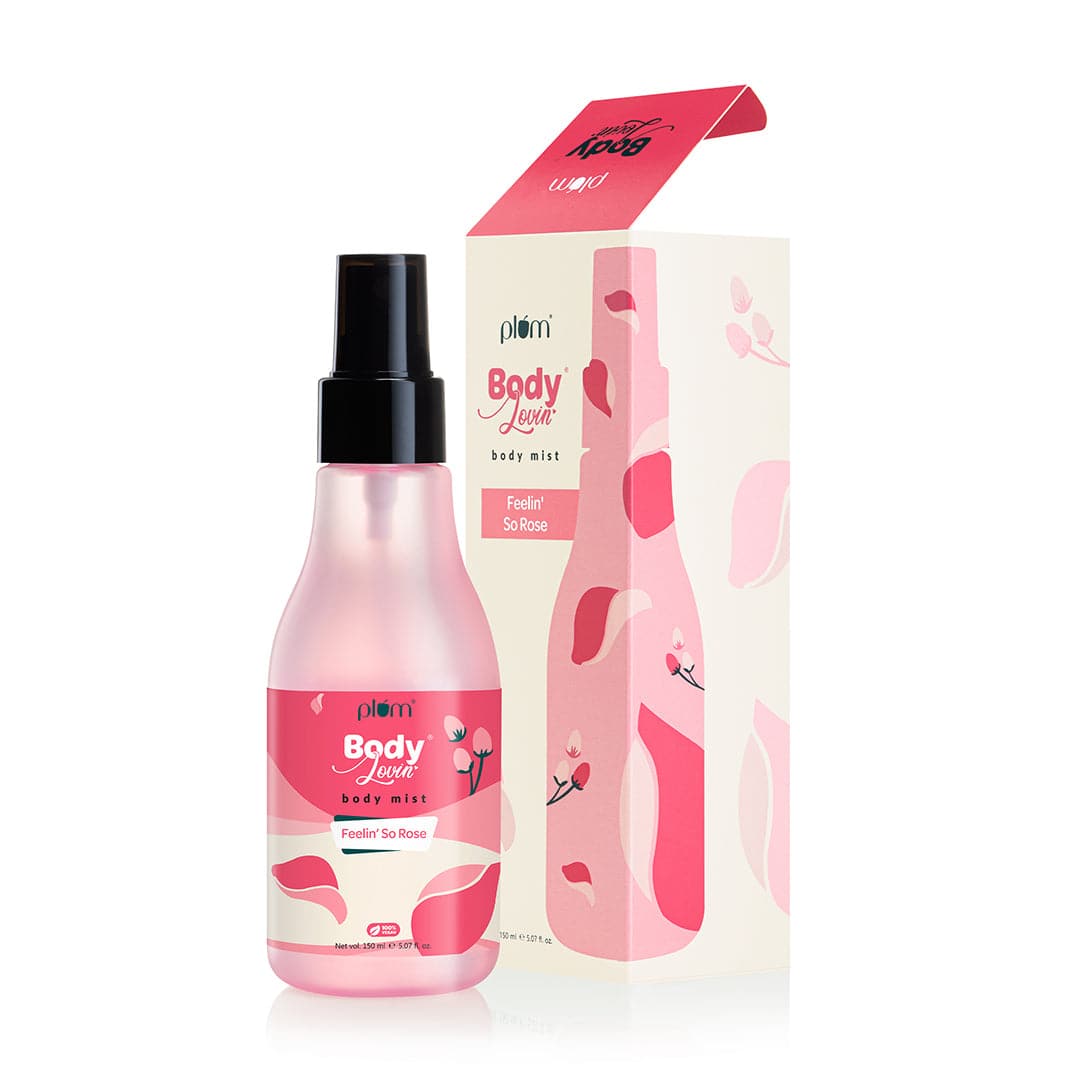 Rose best sale body splash