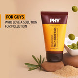 Phy Pollution Protect Face + Beard Wash | Quinoa + Olive | SLS-Free | All Skin & Beard Types