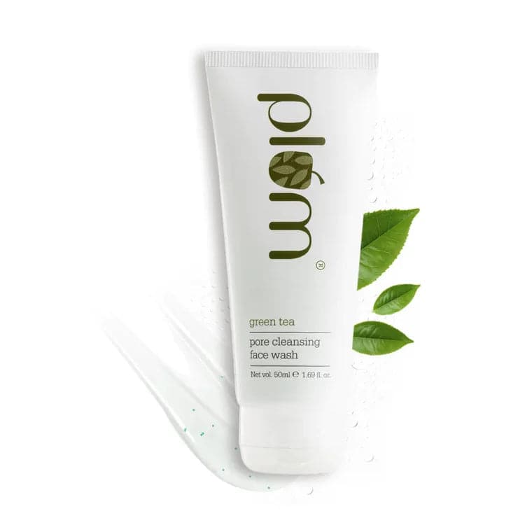 Buy Green Tea Pore Cleansing Face Wash for Pimples Plum Goodness