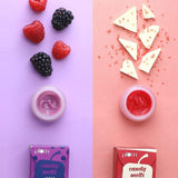 Candy Melts Lip Loves - Pack of 2 Lip Balms | Red Velvet Love + Berry Feast