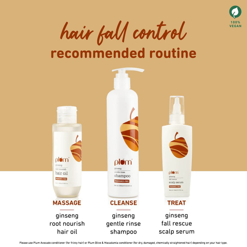 Ginseng Fall Rescue Scalp Serum Strengthens Roots Promotes Hair Grow