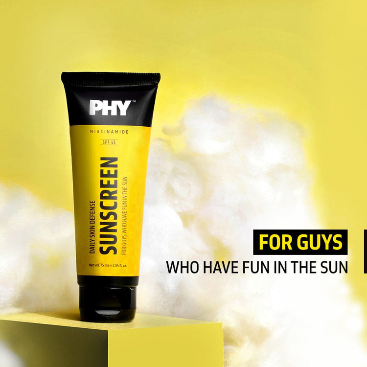 Phy Daily Skin Defense Sunscreen | Niacinamide | Spf 45