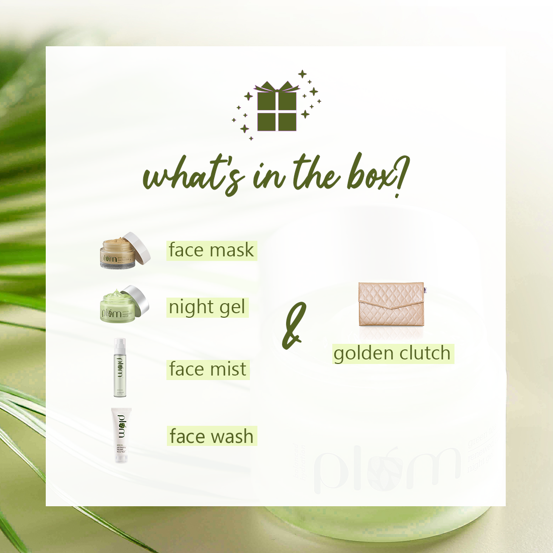 Green Tea Glow Pack Gift Set | At-Home Facial Kit for Oily Skin
